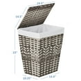 thumbnail image 4 of Member's Mark Laundry Hamper, Set of 2, 19.5" W x 14.5" D x 23" H, 4 of 10