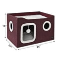 thumbnail image 3 of Member’s Mark Collapsible Cat Condo, 24 x 17 x 15 in., Choose Color, 3 of 8