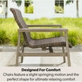thumbnail image 4 of Member's Mark Hampton Fire Pit Chat Set, 5pc, 4 of 6