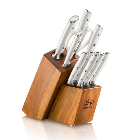 Cangshan 12-Piece German Steel Forged Knife Block Set