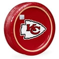thumbnail image 6 of NFL Round Paper Plates, 10", 85 ct., Choose Your Team, 6 of 8
