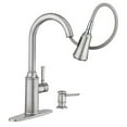 thumbnail image 1 of Moen Zabelle Pulldown Kitchen Faucet in Spot Resist Stainless, 1 of 4