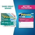 thumbnail image 3 of Filtrete Allergen Bacteria and Virus (4 pack), 3 of 9
