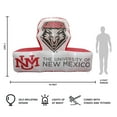 thumbnail image 4 of Logo Brands New Mexico Lobos Pre-Lit 7’x10’ Team Inflatable, 4 of 6