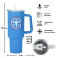 thumbnail image 5 of Logo Brands Tennessee Titans Tumbler Set, 5 of 5