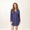 thumbnail image 2 of Member's Mark Women's Notch Collar Sleep Shirt, 2 of 10