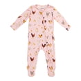 thumbnail image 1 of Angel Dear Baby Girls 2-Way Zipper Footie, 1 of 4