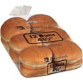 thumbnail image 4 of Flowers Foods White 4.5" Sesame Hamburger Buns 24 oz., 4 of 5