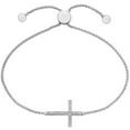 thumbnail image 1 of Diamond Bolo Bracelet in Sterling Silver, 1 of 2