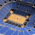 thumbnail image 3 of YouTheFan West Virginia Mountaineers 25-Layer Basketball Stadium View 3D Wall Art, 3 of 5