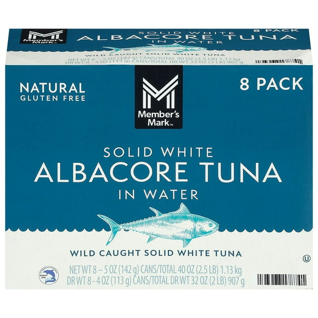 Member's Mark Premium Solid White Albacore Tuna 5 oz., 8 pk.