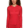 thumbnail image 4 of Loft Women's 2-Piece Henley Pointelle Pajama Set, 4 of 6