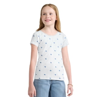 Levi's Girls Jacquard Short Sleeve Knit Top