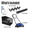 thumbnail image 5 of Westinghouse 16 in. 15 Amp Corded Electric Dethatcher and Aerator with 14.5 Gal. Collection Bag, 5 of 11