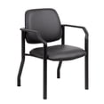 thumbnail image 2 of BOSS Office Antimicrobial Vinyl Steel Frame Guest Arm Chair, 2 of 6