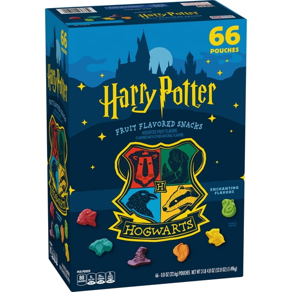 Harry Potter Fruit Flavored Snacks, 0.8 oz., 66 pk.