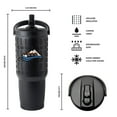 thumbnail image 3 of Logo Brands Clinton Community College Stainless Steel Tumbler Set, 3 of 7