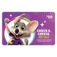 thumbnail image 1 of Chuck E Cheese $50 Gift Card Multi-Pack, 2 x $25, 1 of 1
