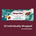 thumbnail image 4 of Haagen-Dazs Vanilla Milk Chocolate Almond Ice Cream Bars 15 ct., 4 of 8