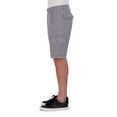 thumbnail image 4 of IRON Clothing Co Men's Flex Waistband Stretch Twill Multi Pocket Cargo Short, 4 of 6