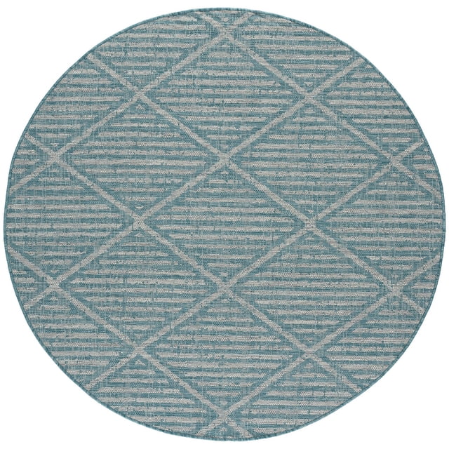 Safavieh Resort Indoor/Outdoor Round Rug Collection, 6' 7"