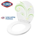 thumbnail image 2 of Clorox Antimicrobial Round Stay Fresh Scented Plastic Toilet Seat Value Pack, 2 of 8
