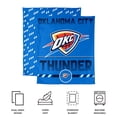 thumbnail image 4 of Logo Brands OKC Thunder 60"x70" Super Plush Blanket, 4 of 5