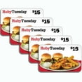 thumbnail image 1 of Ruby Tuesday $75 Gift Card Multi-Pack, 5 x $15, 1 of 5