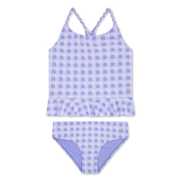 Hurley Girls 2-Piece Braided Ruffle Tankini - Samsclub.com