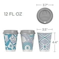 thumbnail image 2 of Dixie® To Go 12 oz. Paper Cup with Leak-Resistant Lid, 92 ct., 2 of 9