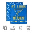 thumbnail image 6 of Logo Brands St. Louis Blues 60"x70" Super Plush Blanket, 6 of 7