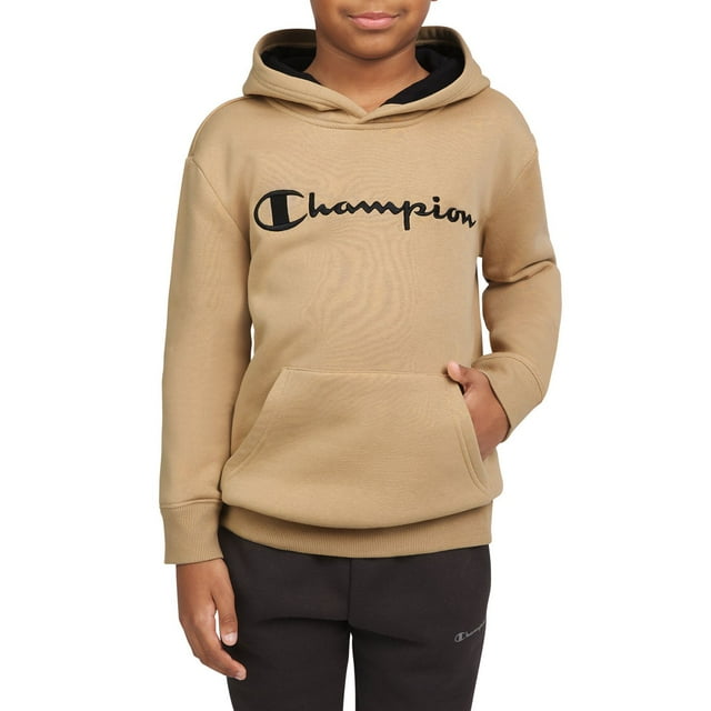 Champion Boys Logo Fleece Hoodie