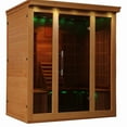 thumbnail image 2 of Hybrid Cedar Elite Premium 3-4 Person Sauna with 9 Carbon Heaters, 2 of 22