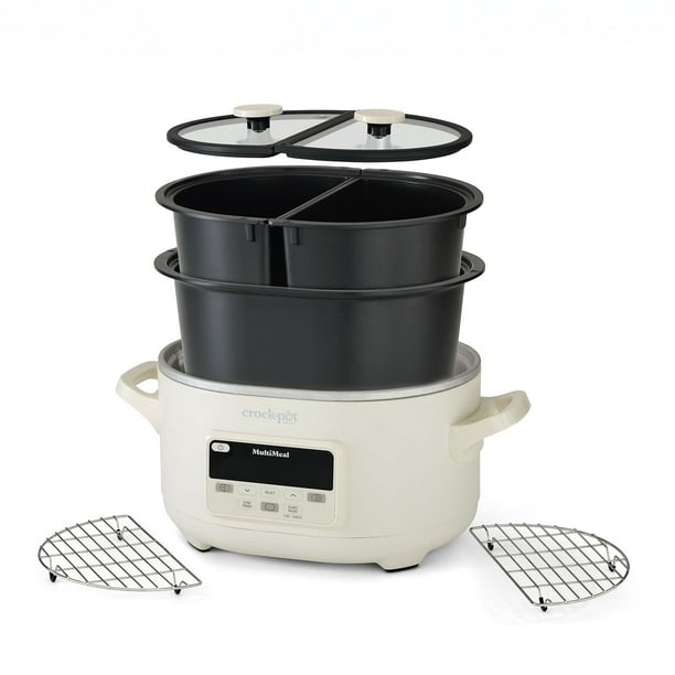 Crock-Pot 8-Quart MultiMeal Multicooker and Programmable Slow