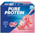 thumbnail image 4 of Pure Protein 30g Complete Protein Shakes, Strawberry Milkshake (11 fl. oz.,15 ct.), 4 of 10
