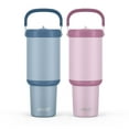 thumbnail image 1 of Ello Oasis Go 30oz Leak-Proof Stainless Steel Tumbler, 2 Pack, 1 of 5