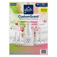 thumbnail image 1 of Glade CustomScent PlugIns Scented Oils, Melon & Cherry Blossom, 1 Warmer + 5 Refills, Total 3.35 fl. oz./ 99 ml., 1 of 7