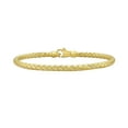 thumbnail image 1 of Textured Weaved Bangle in 14K Yellow Gold, 1 of 6