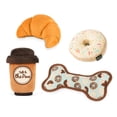 thumbnail image 1 of P.L.A.Y Pet Plush Toys, Canine Café, 4 pc., Bundle, 1 of 9