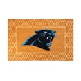 thumbnail image 1 of Logo Brands Carolina Panthers Coir Outdoor Mat, 1 of 3