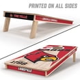 thumbnail image 2 of YouTheFan Louisville Cardinals 2'x4' Cornhole Board Set, 2 of 6