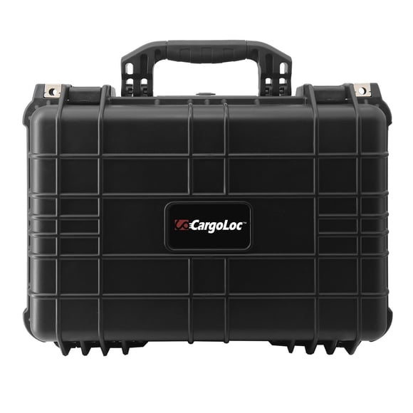 CargoLoc Weatherproof Protective Case, Black, Medium