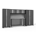 thumbnail interactive-video image 1 of NewAge Products Bold Series 6 Piece Cabinet Set, 144" W x 18" D x 76.75" H, 1 of 18