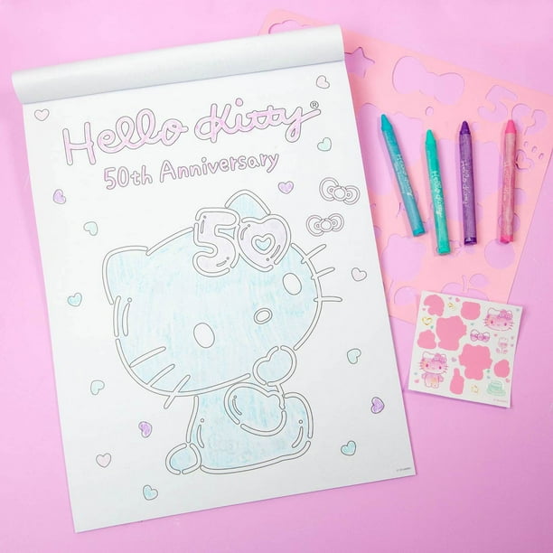 Hello Kitty 50th Anniversary 2-in-1 Sketch & Jewelry Studio