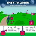 thumbnail image 6 of BucketGolf® 6-Hole Bundle with 2 Clubs & Accessories, 6 of 8