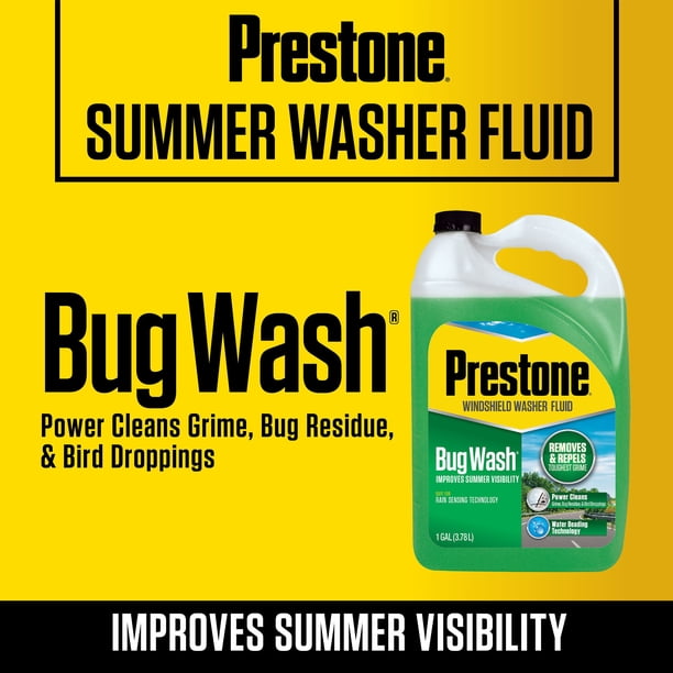Prestone 3pk BugWash Windshield Washer Fluid - Samsclub.com