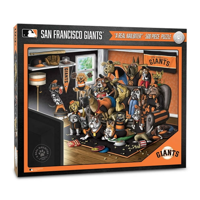 YouTheFan MLB Purebred Fans 500pc Puzzle, Assorted Teams