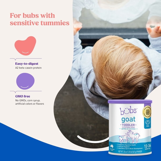 Bubs Goat Milk Toddler Nutritional Drink, 20 oz., 3 pk. - Samsclub.com