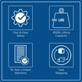 thumbnail image 3 of PerformaSleep Lux 14" Foam Mattress, 3 of 11