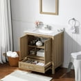 thumbnail image 16 of OVE Decors Kansas 30" W x 19" D Freestanding Bathroom Vanity With Sink, 16 of 26